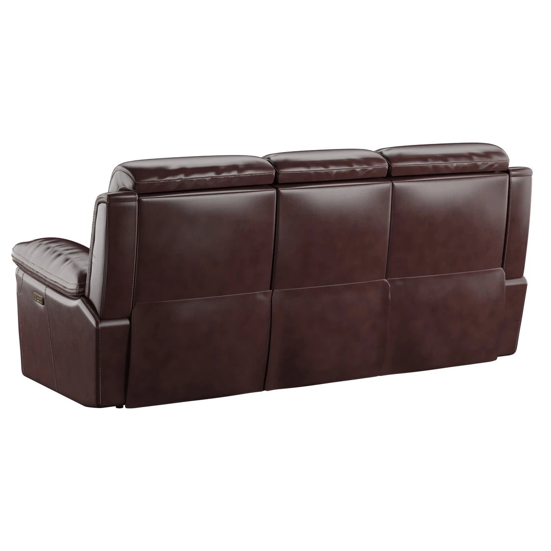 Emerald Home Sofas Bernard Dual Power Sofa Recliner And Headrest Kona Brown 8 Emerald Home Sofas Bernard Dual Power Sofa Recliner And Headrest Kona Brown