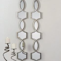Uttermost Vizela Metal Mirrors Set/2 7 Uttermost Vizela Metal Mirrors Set/2