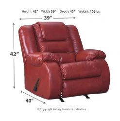 Signature Design By Ashley® Vacherie - Reclining Sofa & Loveseat Set