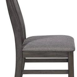 Ashley Furniture Luvoni - Dark Gray - Dining Uph Side Chair (2/cn)