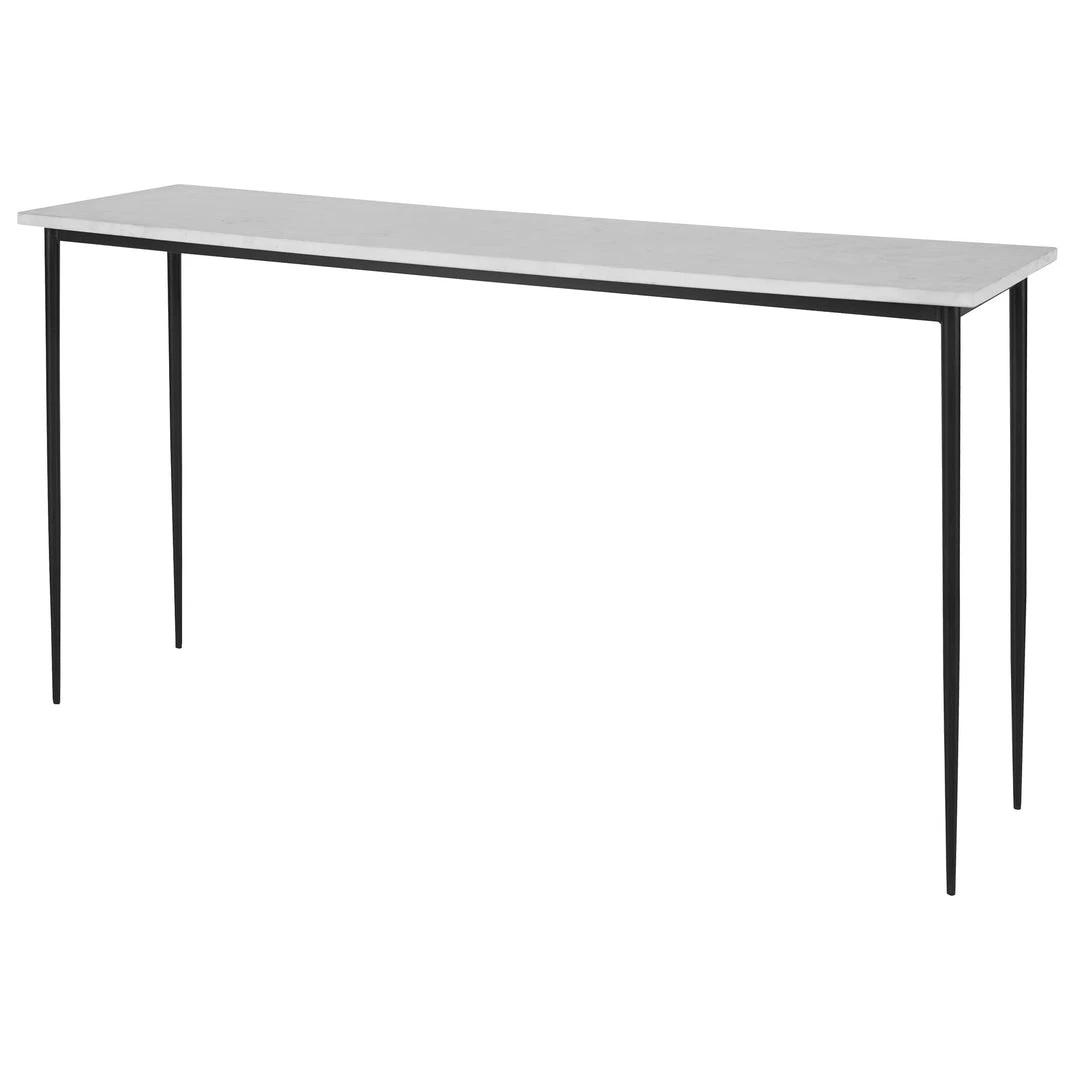 Uttermost Nightfall White Marble Console Table Tables 6 Uttermost Nightfall White Marble Console Table Tables