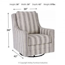 Ashley Furniture Chairs Kambria - Swivel Glider Accent Chair