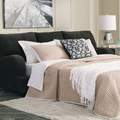 Ashley Furniture Charenton - Charcoal - Queen Sofa Sleeper Sofas