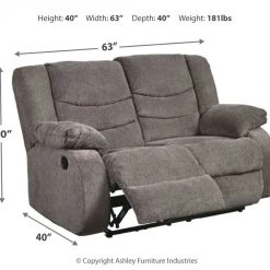 Ashley Furniture Reclining Furniture Tulen - Waterfall Back - Reclining Loveseats 18 Ashley Furniture Reclining Furniture Tulen - Waterfall Back - Reclining Loveseats