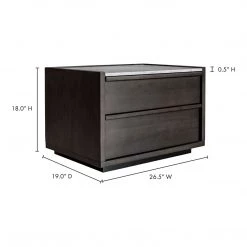 Moe's Home Collection Ashcroft Nightstand