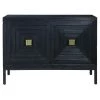Cabinets Uttermost Aiken Dark Walnut 2 Door Cabinet