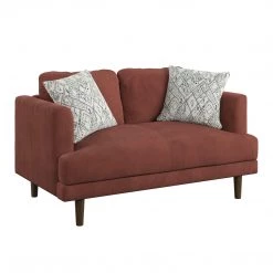 Emerald Home Juno Loveseat Paprika Loveseats