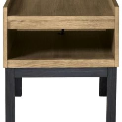 Ashley Furniture Fridley - Black / Gray - Rectangular End Table Tables