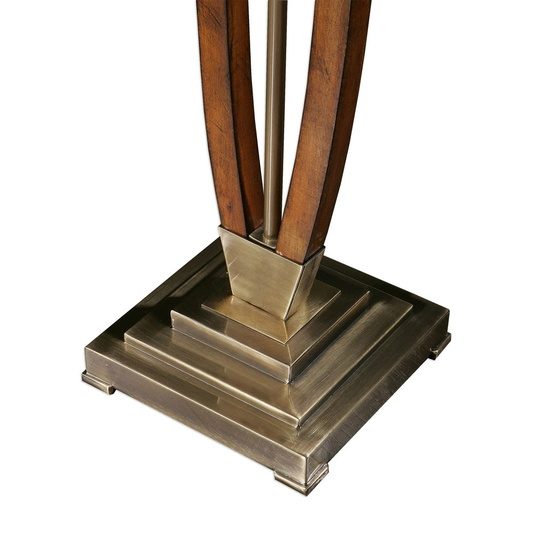 Uttermost Boydton Burnished Wood Floor Lamp Accessories 4 Uttermost Boydton Burnished Wood Floor Lamp Accessories