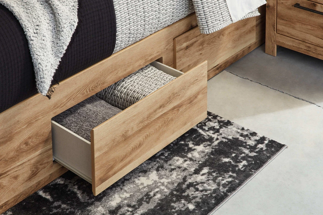 Signature Design By Ashley® Hyanna - Tan - King Panel Bed With 6 Storage Drawers 9 Signature Design By Ashley® Hyanna - Tan - King Panel Bed With 6 Storage Drawers