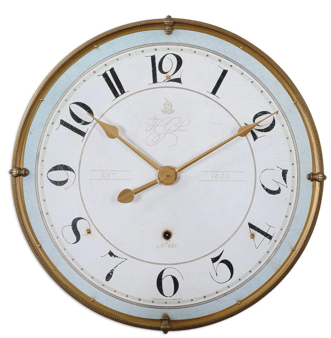 Accessories Uttermost Torriana Wall Clock 3 Accessories Uttermost Torriana Wall Clock