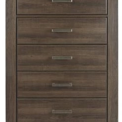 Ashley Furniture Juararo - Dark Brown - Five Drawer Chest