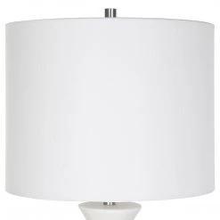 Uttermost Fountain White Marble Buffet Lamp Accessories