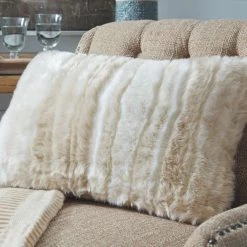 Ashley Furniture Amoret - Tan/cream - Pillow (4/cs) Accessories