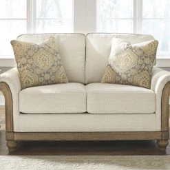 Ashley Furniture Stoneleigh - Alabaster - Loveseat Loveseats