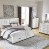 Benchcraft® Brynburg - Best In Class - Dresser, Mirror, Panel Bed With 2 Storage Drawers