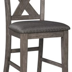 Ashley Furniture Caitbrook - Gray - Upholstered Barstool (2/CN) Stools