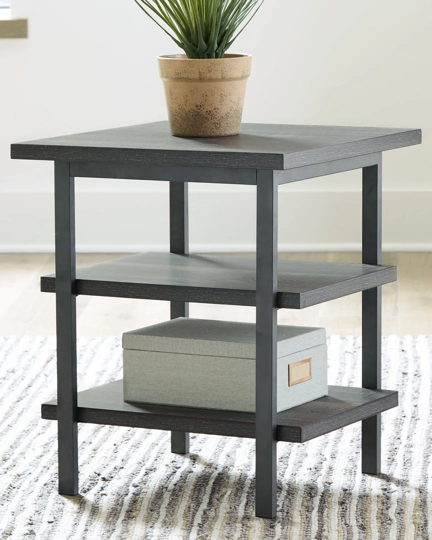 Ashley Furniture Jandoree - Grayish Brown - Rectangular End Table (2/cn) Tables 7 Ashley Furniture Jandoree - Grayish Brown - Rectangular End Table (2/cn) Tables