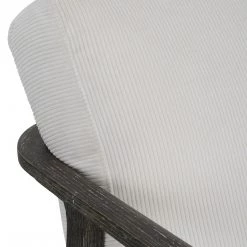 Chairs Uttermost Brunei White Accent Chair