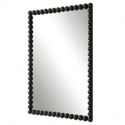 Accessories Uttermost Serna Black Vanity Mirror