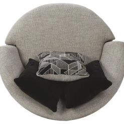 Ashley Furniture Megginson - Storm - Oversized Round Swivel Chair 17 Ashley Furniture Megginson - Storm - Oversized Round Swivel Chair