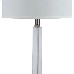 Ashley Furniture Deccalen - Clear/silver Finish - Crystal Table Lamp (1/cn)