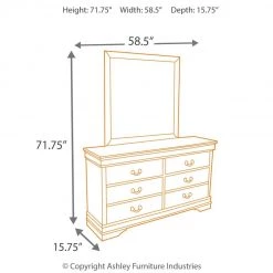 Ashley Furniture Alisdair - Dark Ultimate Best In Class Dresser, Mirror 13 Ashley Furniture Alisdair - Dark Ultimate Best In Class Dresser, Mirror