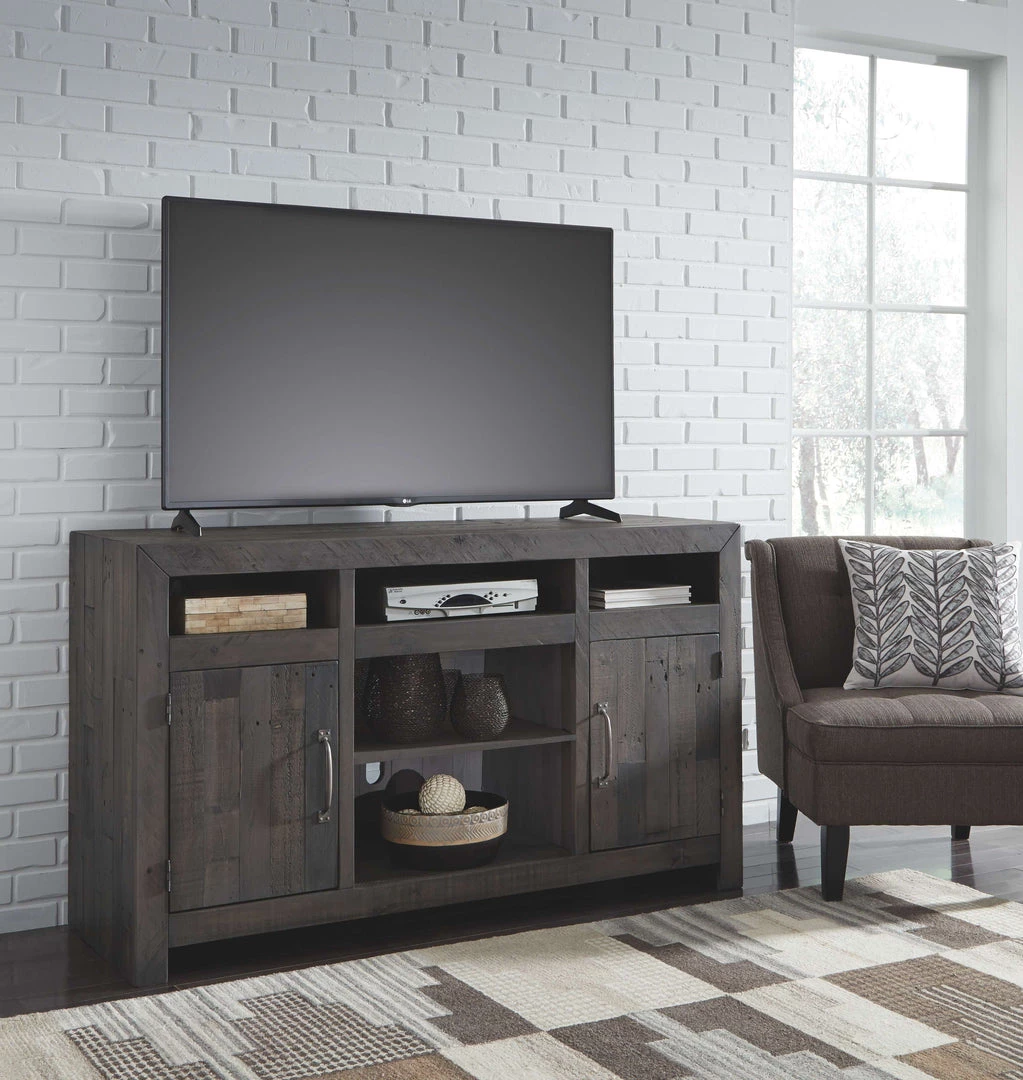 Ashley Furniture Mayflyn - Charcoal - Lg Tv Stand W/fireplace Option 6 Ashley Furniture Mayflyn - Charcoal - Lg Tv Stand W/fireplace Option