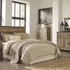 Signature Design By Ashley® Trinell - Ultimate Best In Class Dresser With Fireplace Option, Mirror, Panel Headboard Bedroom Sets