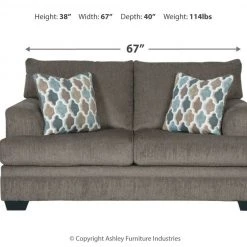 Ashley Furniture Dorsten - Contemporary - Stationary Loveseats