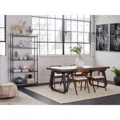 Moe's Home Collection Iron Orb White Marble Table Decor