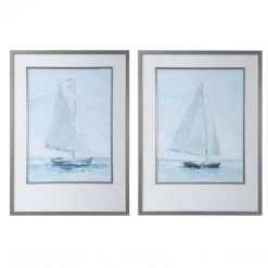 Uttermost Seafaring Framed Prints, S/2