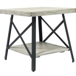 Emerald Home Chandler End Table, Lt Gray Tables 12 Emerald Home Chandler End Table, Lt Gray Tables