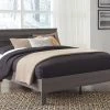 Signature Design By Ashley® Beds Brymont - Dark Gray - Queen Panel Platform Bed