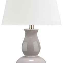 Ashley Furniture Zellrock - Gray - Ceramic Table Lamp (1/cn) Accessories