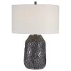 Accessories Uttermost Malaya Graphic Black Table Lamp