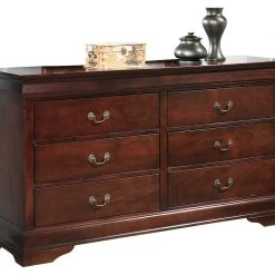 Ashley Furniture Alisdair - Dark Ultimate Best In Class Dresser, Mirror