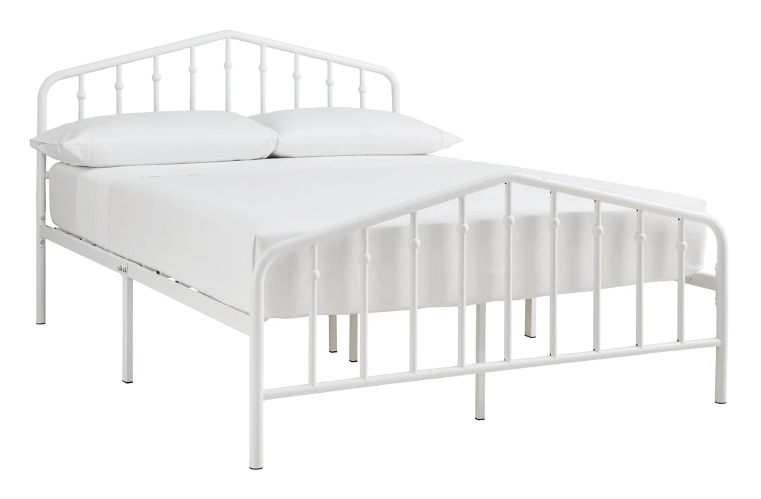 Ashley Furniture Trentlore - White - Full Metal Hdbd/ftbd/rails Beds 3 Ashley Furniture Trentlore - White - Full Metal Hdbd/ftbd/rails Beds