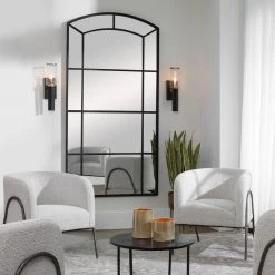 Accessories Uttermost Camber Oversized Arch Mirror