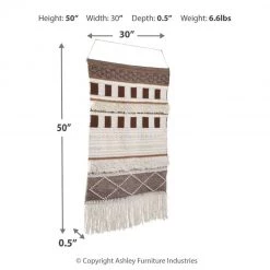 Ashley Furniture Accessories Adah - Brown/natural - Wall Decor 8 Ashley Furniture Accessories Adah - Brown/natural - Wall Decor