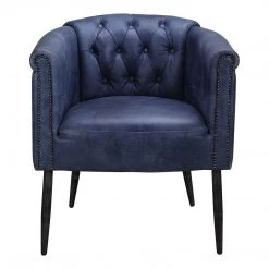 Moe's Home Collection Shapkin Leather Arm Chair