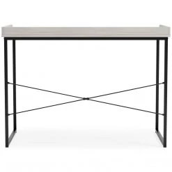 Signature Design By Ashley® Desks Bayflynn - White/black - Home Office Desk