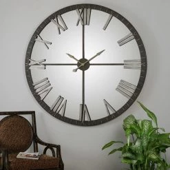 Uttermost Amelie Large Bronze Wall Clock Accessories