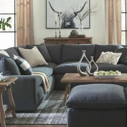 Ashley Furniture Savesto - Oversized Cottony - Accent Ottomans