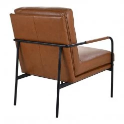 Moe's Home Collection Chairs Verlaine Chair Chestnut Brown