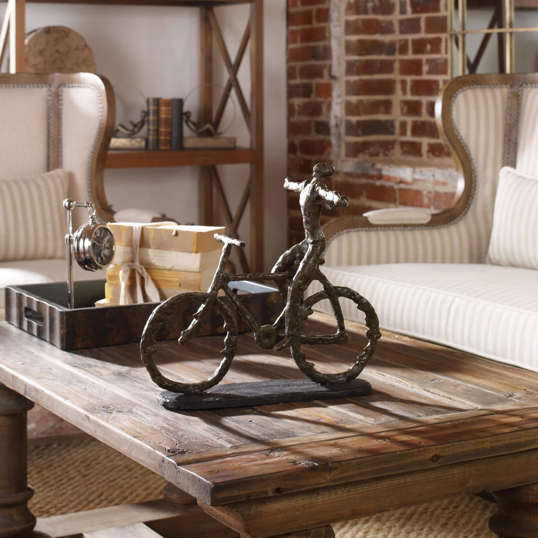 Table Decor Uttermost Freedom Rider Metal Figurine 4 Table Decor Uttermost Freedom Rider Metal Figurine