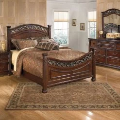 Ashley Furniture Leahlyn - Warm Ultimate Best In Class Dresser, Mirror Dressers