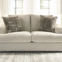 Ashley Furniture Soletren - Trendsetting Silhouette - Stationary Loveseats