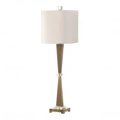 Uttermost Niccolai Antiqued Nickel Lamp