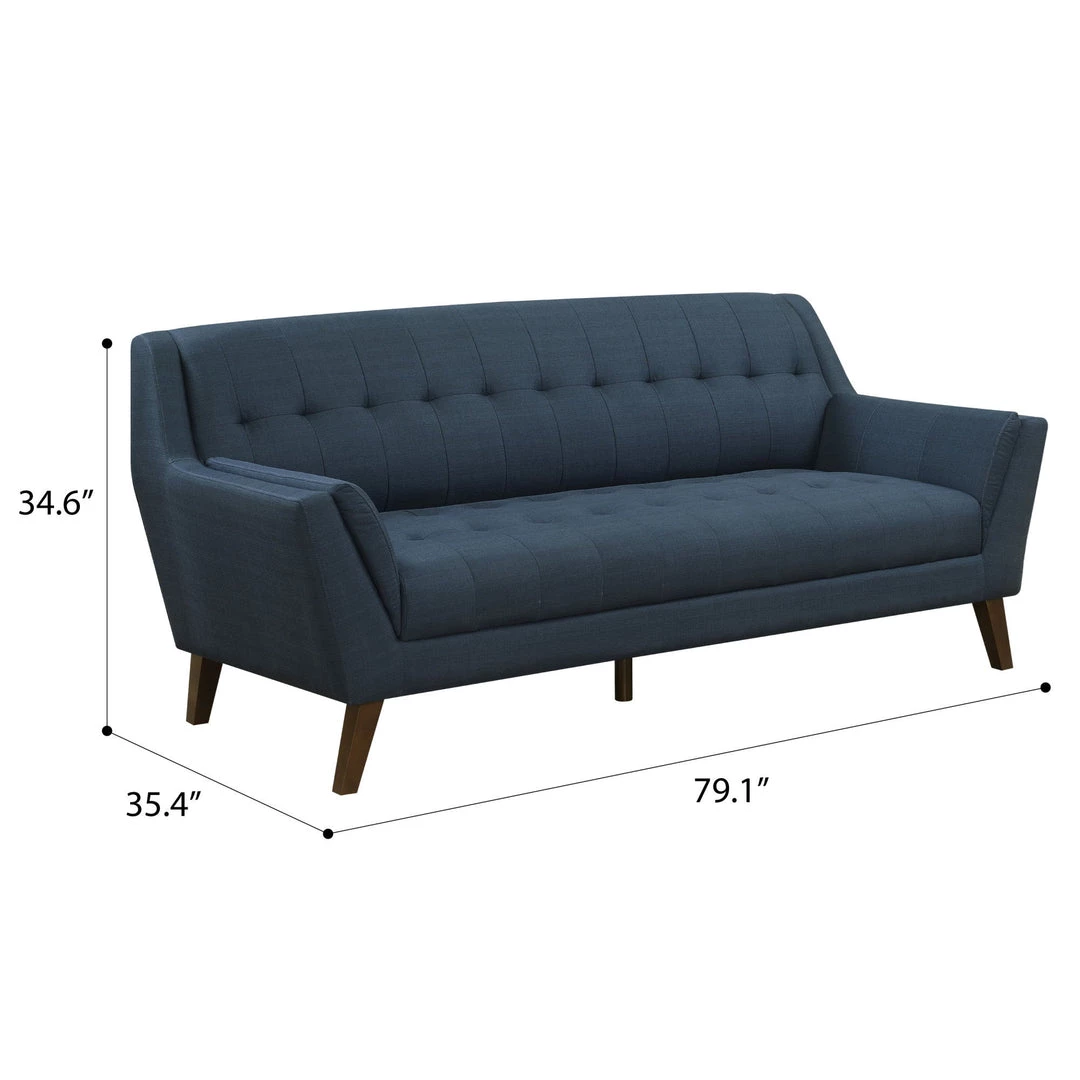 Emerald Home Binetti Sofa-Navy Sofas 10 Emerald Home Binetti Sofa-Navy Sofas